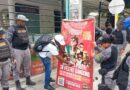 EPA Cartagena y Guardia Ambiental desmontan avisos en espacio público en Manga